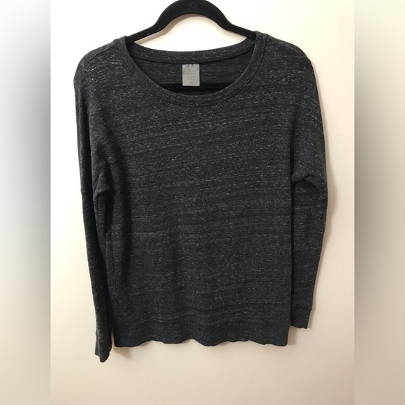 CALIA By Carrie Underwood Womens Rayon Cotton Gray Side Zip Detail Sweatshirt XS - Picture 3 of 11